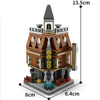 House Building Blocks Mini City Store Street View