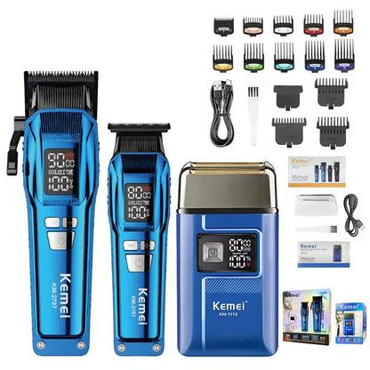 Kemei Trimmer KM-2797 Rechargeable Electric Hair