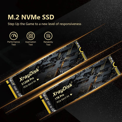 XrayDisk M.2 SSD PCIe NVME 128GB 256GB 512GB 1TB
