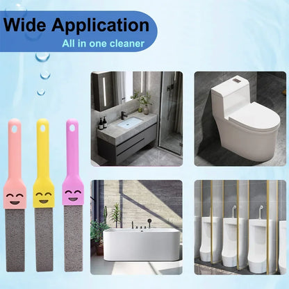 1/3PCS Pumice Stone Cleaning Stick Seat Toilet Limescale Rust Stain Dirt Removal Brush Bathroom Tile Sink Household Washing Tool - MyLootWare