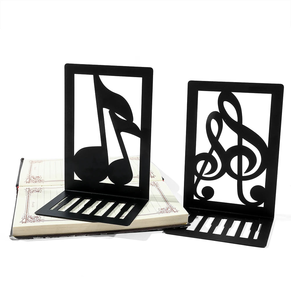 Flatware Book Ends Bring Heavy Duty Metal Bookends