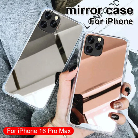 Mirror Phone Cases For IPhone 16 15 14 13 12 11