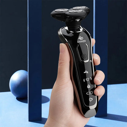 Professional men's electric shaver, with smooth