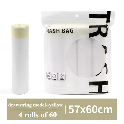 Garbage Bag with Drawstring Household Disposable