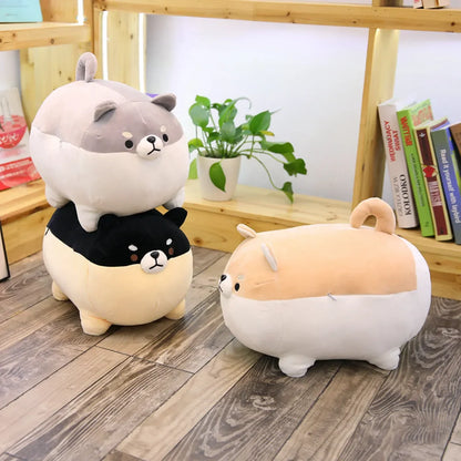 30-50CM Cute Fat Shiba Inu Dog Plush Toy Stuffed Soft Animal Pillow Cushion For Children Kids Birthday Xmas Gifts - MyLootWare