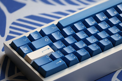 [Base Kit] PBTfans Serenity blue PBT material