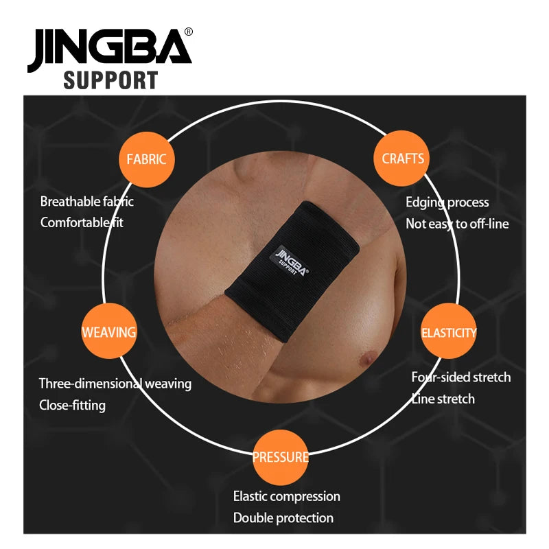 JINGBA SUPPORT 1PCS Elastic nylon Wristband