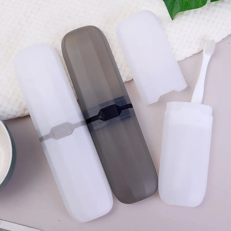 Travel Toothbrush Case Holder Plastic Portable
