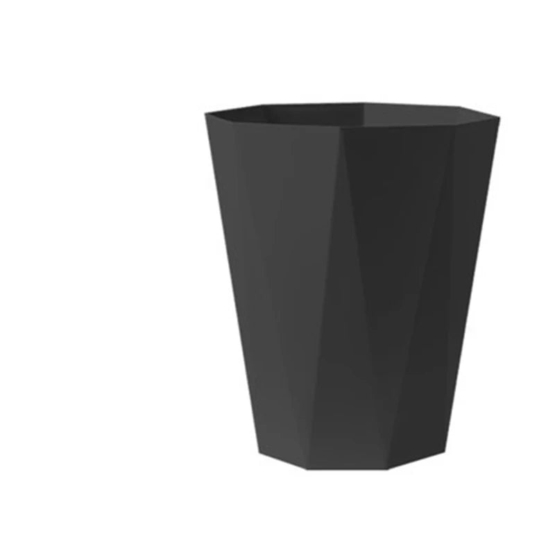 Large-Capacity Plastic Trash Can for Home Use