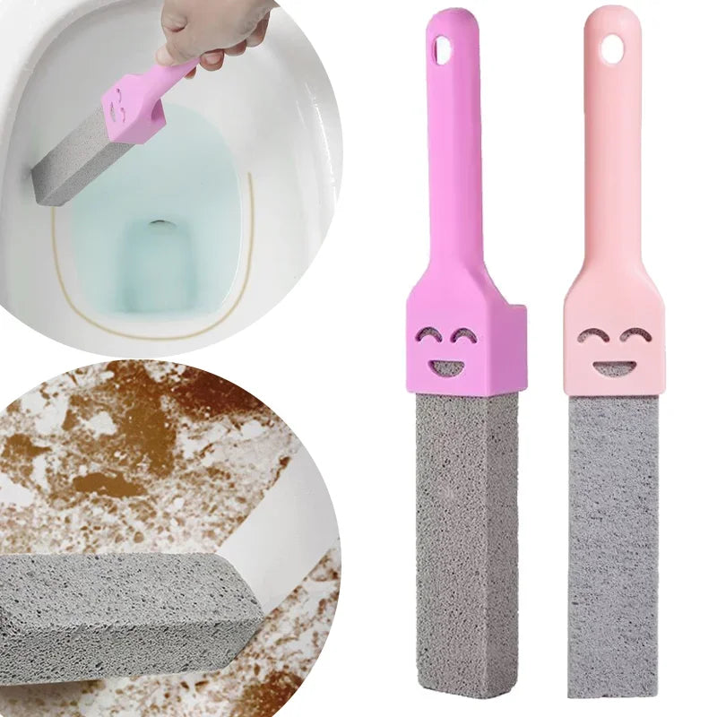 1/3PCS Pumice Stone Cleaning Stick Seat Toilet Limescale Rust Stain Dirt Removal Brush Bathroom Tile Sink Household Washing Tool - MyLootWare
