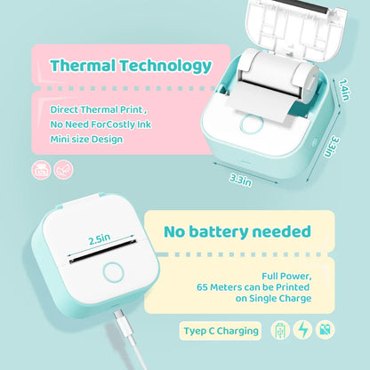 Phomemo T02 Mini Wireless Thermal Printer