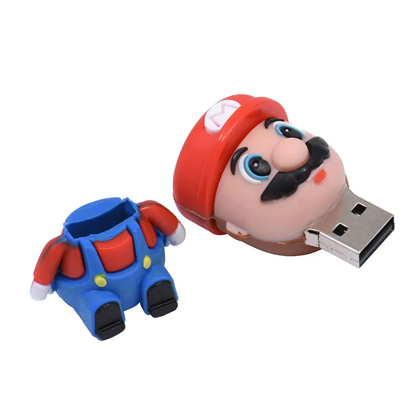 Super Cute Cartoon USB 2.0 Flash Drive 128GB 64GB