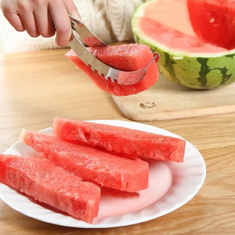 Stainless Steel Watermelon Cutter Knife Kitchen Gadgets Multifunctional Best Kitchen Gadget Home Gadget Kitchen Accessories - MyLootWare