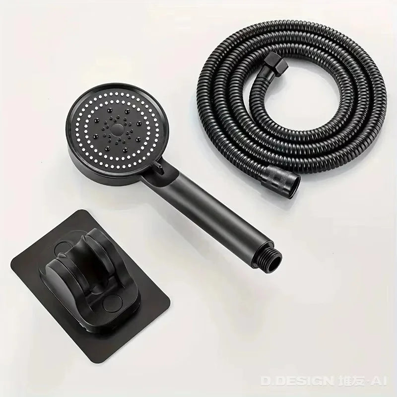 Bathroom Sink Faucet Head of A Shower High Pressure 5 Modes Adjustable Handheld Bath Sprayer Nozzle Shower Head Hose Accessories - MyLootWare