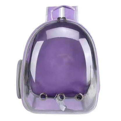 Cat Pet Carriers Dog pet backpacks portable transparent space capsules Soft Side Backpack Travel Bags Outgoing cat supplies - MyLootWare