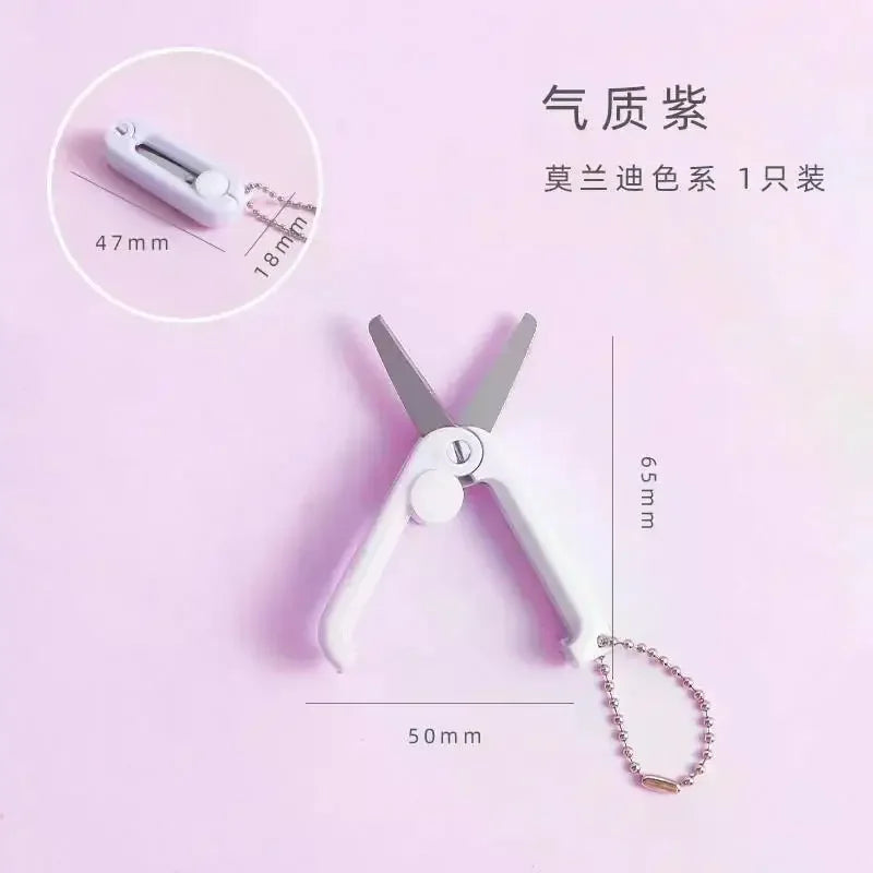 Creative Mini Portable Folding Scissors Morandi
