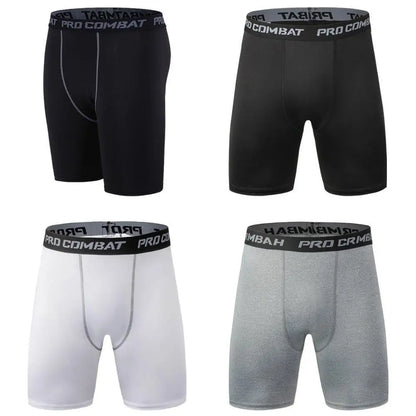 Men Bodybuilding Shorts Fitness Workout Inseam Gym