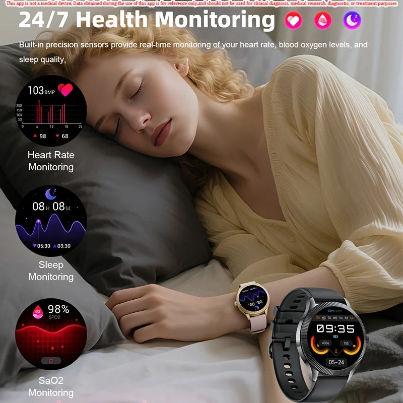 Smart Watch  Men Women Bluetooth Waterproof Call