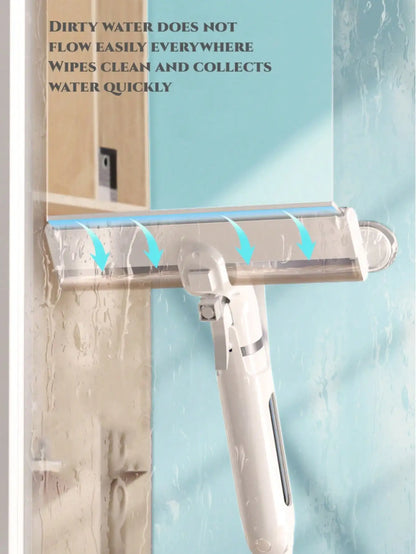 Glass cleaning artifact household water collecting