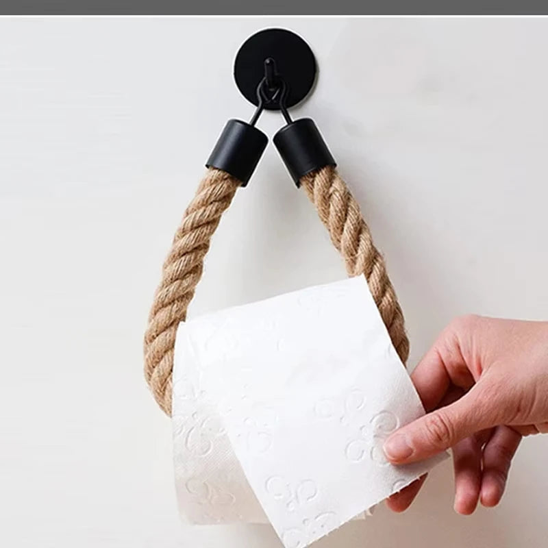 Toilet Tissue Roll Holder Creative Retro Paper