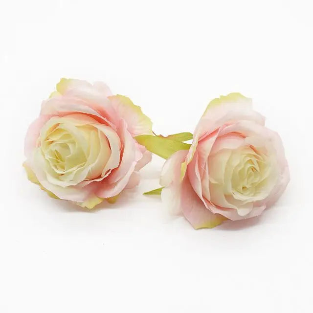 5/10 PCS Artificial Flower Silk Rose For Christmas Home garden Garlands Wall Party Wedding bridal bouquet Diy gift box Hot sales - MyLootWare