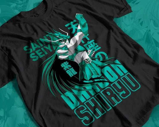 Shiryu T-shirt Unisex, Saint Seiya Anime Lover