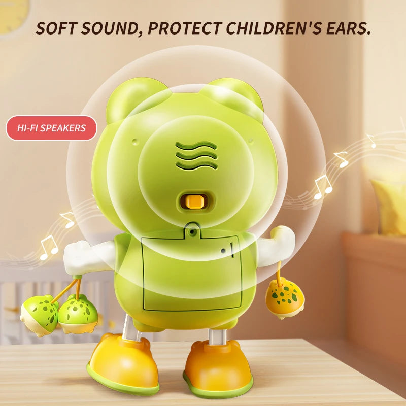 Children Cute Rabbit Electronic Toy Pet With Music Light Animal Game Frog Walking Dance Moving Kid Toys 3 Year Gifts - MyLootWare