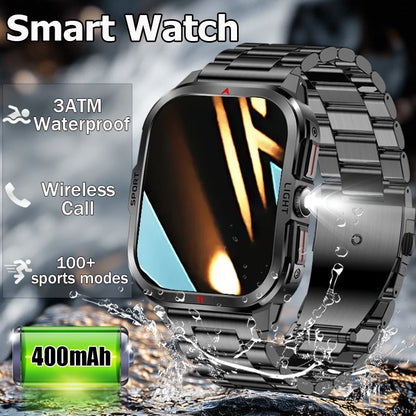 Smartwatch for men 2.01 "high-definition 240*296
