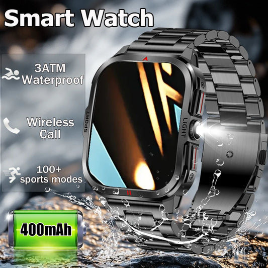 Smartwatch for men 2.01 "high-definition 240*296