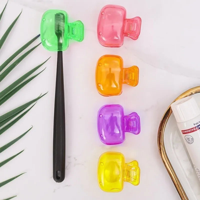 Portable Travel Toothbrush Head Protective Caps