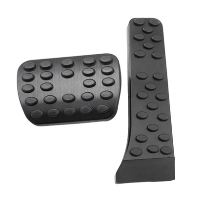 2pcs Aluminum Car Pedals Foot Brake Accelerator Gas Pedal Pad Cover for Mercedes-Benz C CLS E GLK SLK W205 W212 W222 - MyLootWare