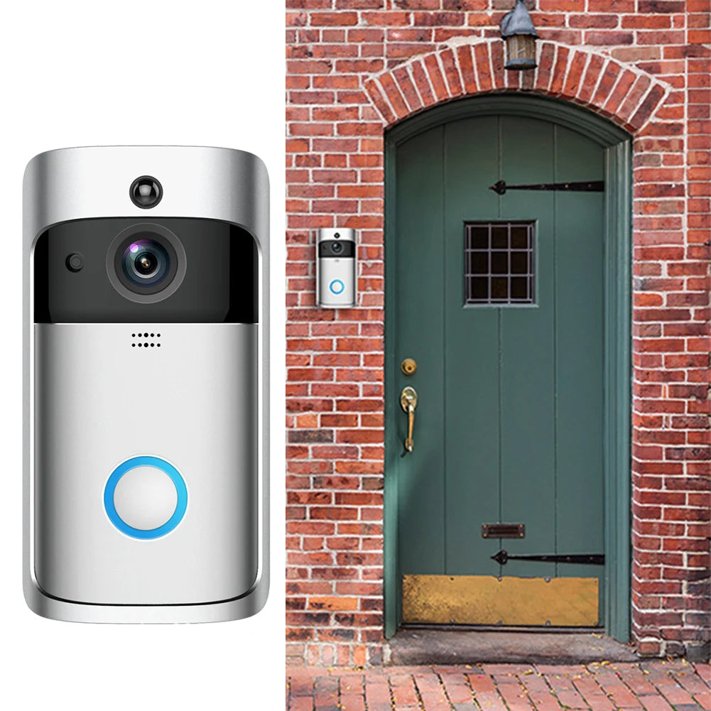 WiFi Video Doorbell 2 Way Audio Wireless Door Bell