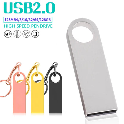 USB Flash Drive 2.0 Flash Pendrive 128GB 64GB 32GB