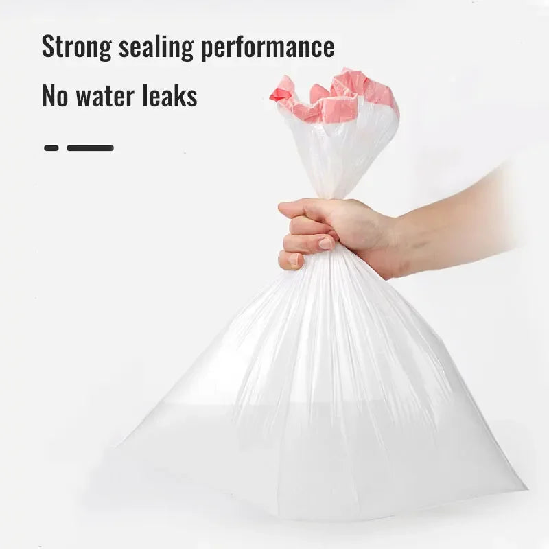 Garbage Bag with Drawstring Household Disposable