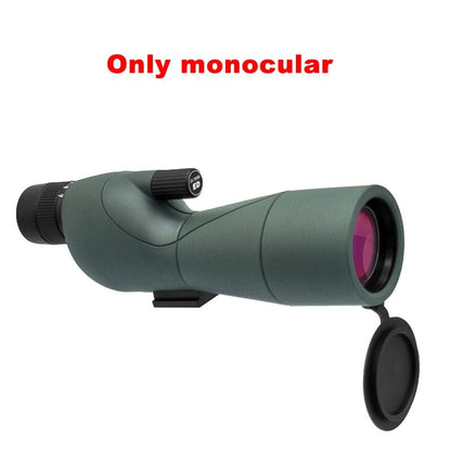 25-75x60 Zoom Spotting Scope ED Lens Powerful Monocular Bak4 Prism Telescope For Outdoor Camping Bird Watching Shooting - MyLootWare