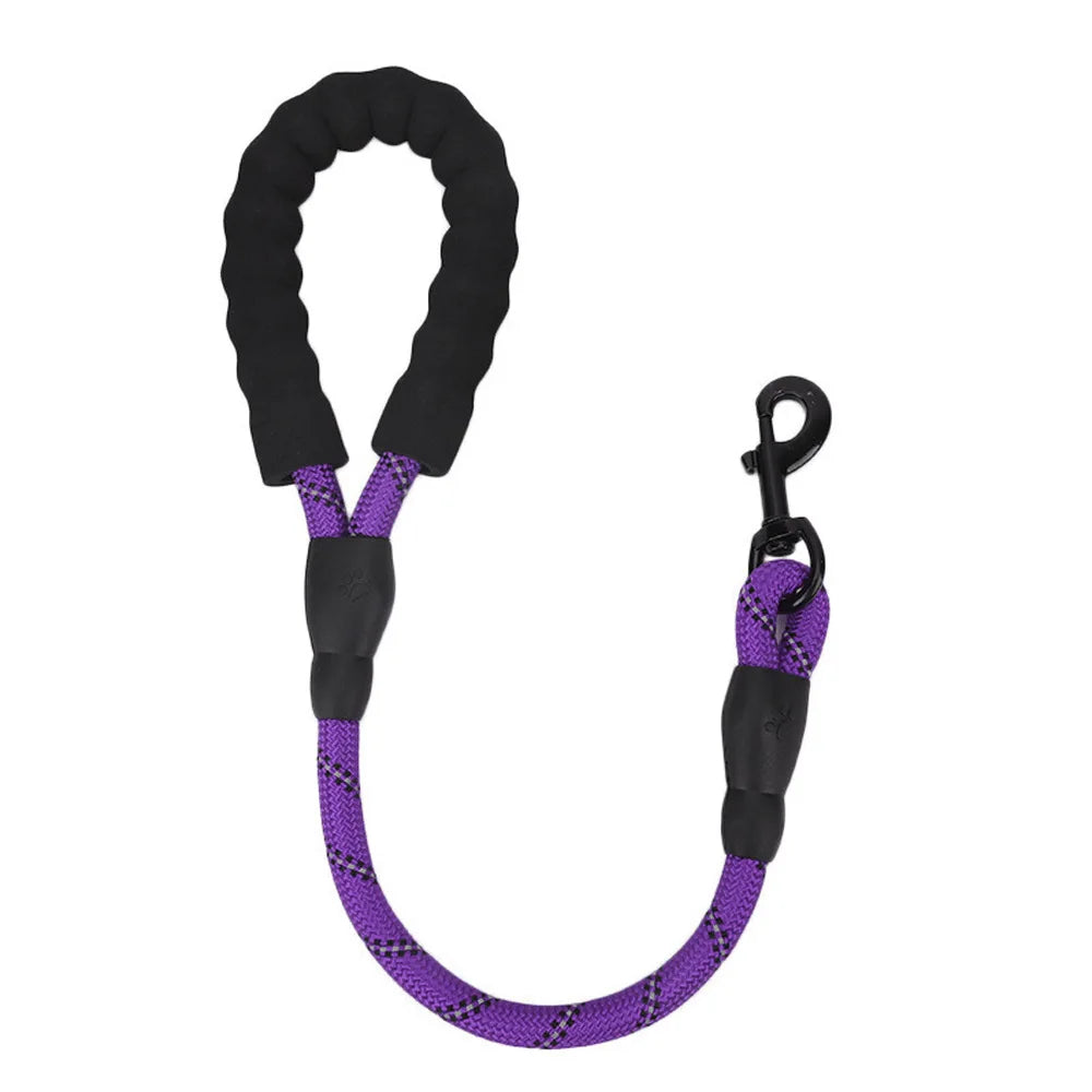 Dog Leash Reflective Short Leashes for Large Dogs