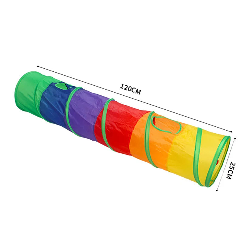 Cat Tunnel Tube Foldable Cat Toys Kitty Training Interactive Fun Toy Tunnel Bored for Puppy Kitten Pet Supplies Cat Accessorie - MyLootWare
