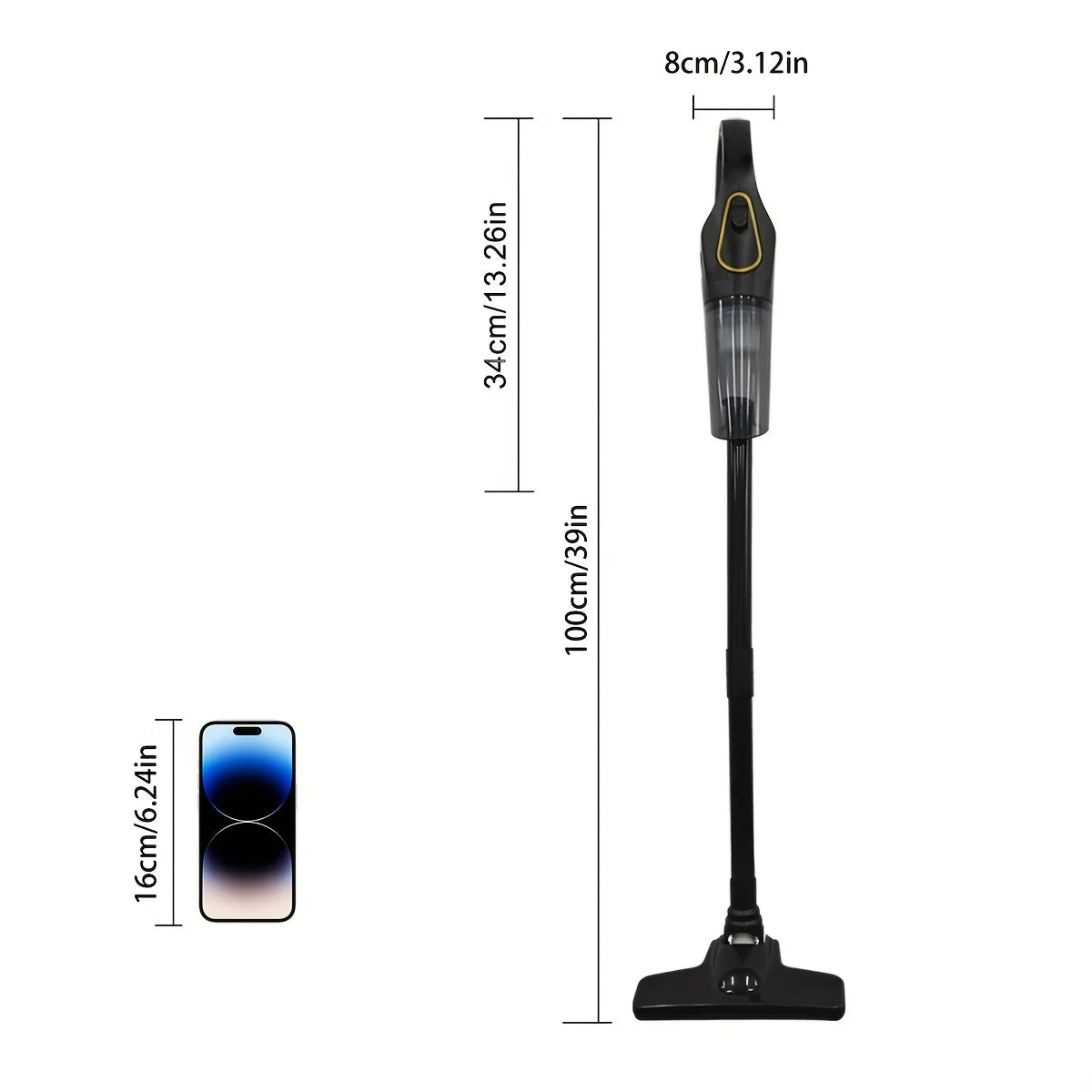 Handheld multifunctional vacuum cleaner, USB