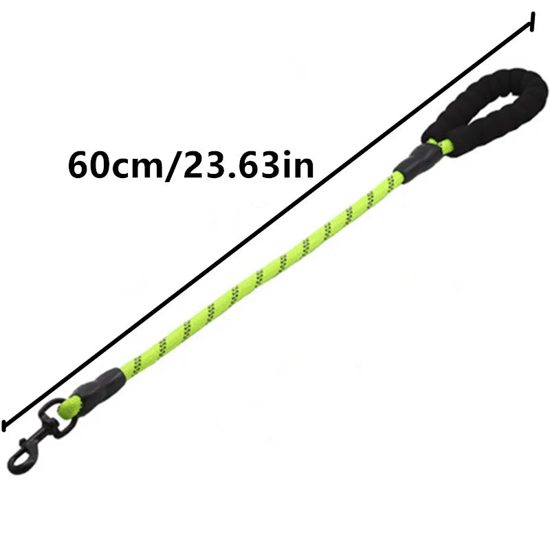 Dog Leash Reflective Short Leashes for Large Dogs