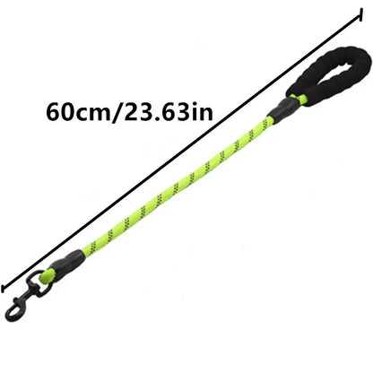 Dog Leash Reflective Short Leashes for Large Dogs