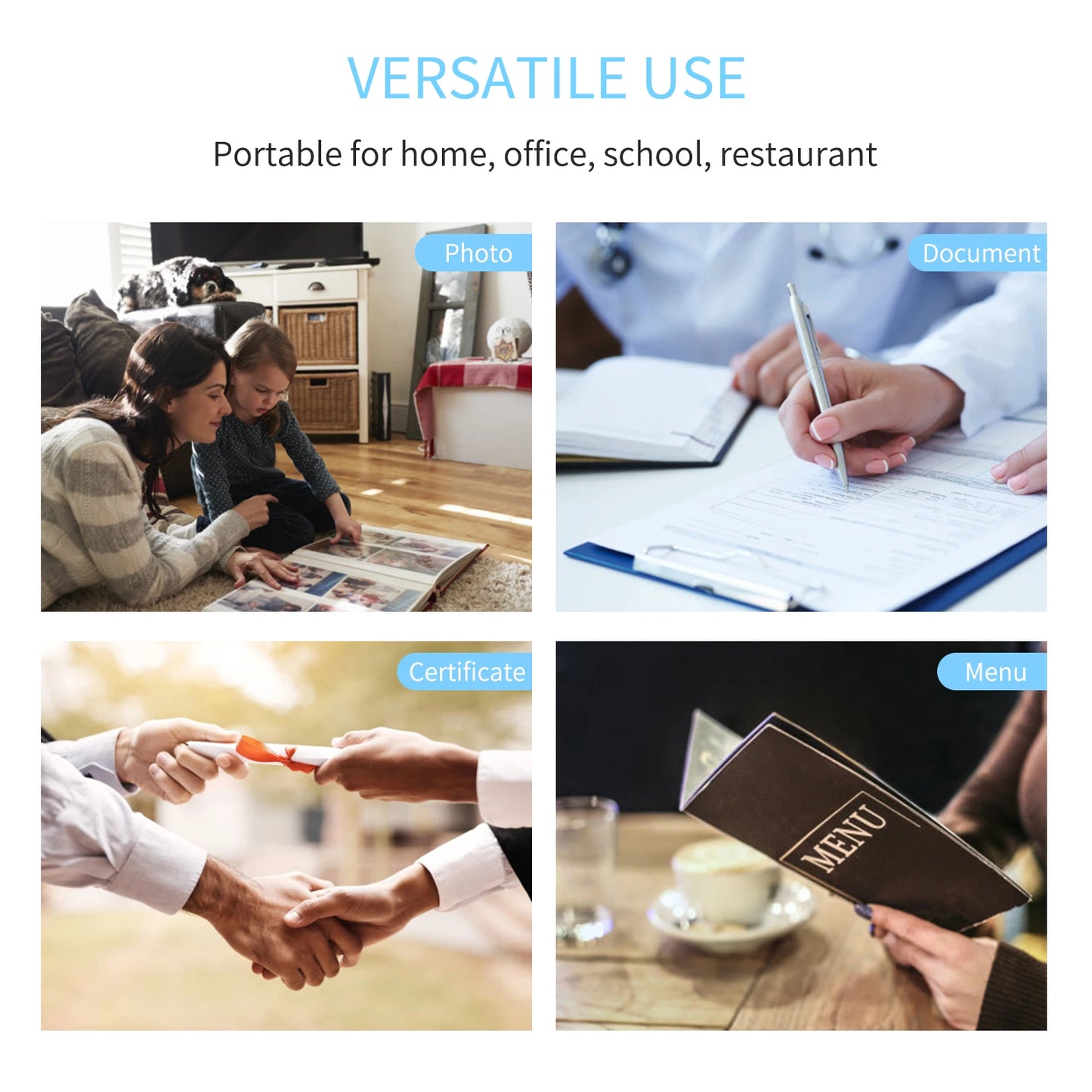 A4 Laminator Machine Hot and Cold Lamination 2 Roller System 9 inches Width Laminator Suitabe for A4/A5/A6 Laminating Pouches - MyLootWare