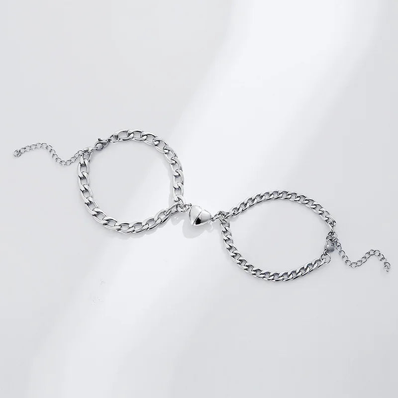 JWER Stainless Steel Fashion Romantic Heartbeat