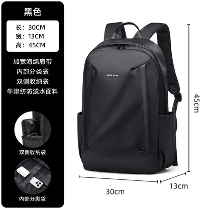 Backpack School Bags Manager Bag Men Waterproof Backpack Universal Bag For Work Fit 16inch Laptop With Breakable Back Panel - MyLootWare