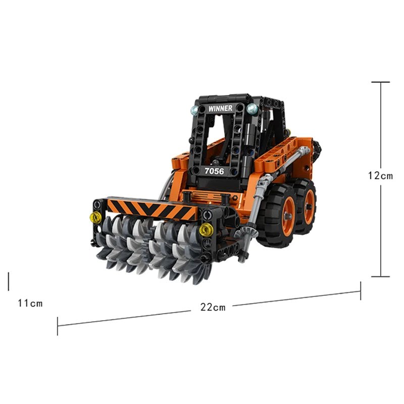 Technical Roller Snow Sweeper Excavator Forklift