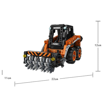 Technical Roller Snow Sweeper Excavator Forklift