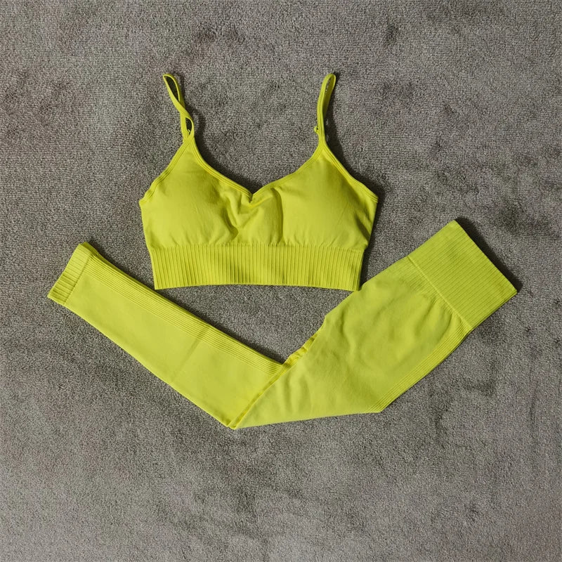 Fitness Yoga Set Seamless Sport Women's Sportswear