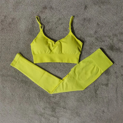 Fitness Yoga Set Seamless Sport Women's Sportswear