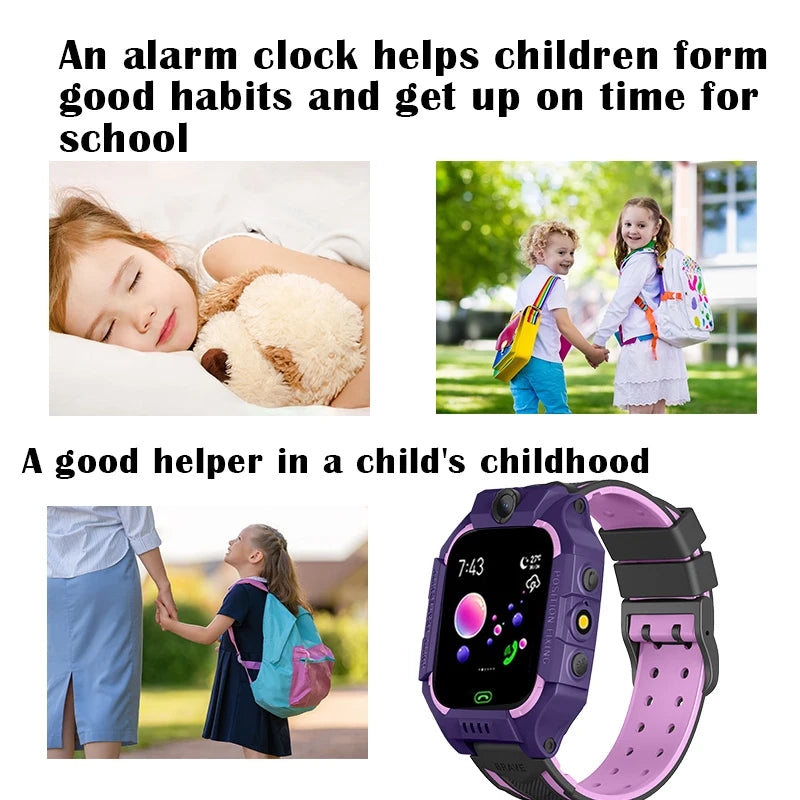 Children's Smart Watch Girl Boy-Smart Watch Children's Watch Age 4-12 Years Old, Intelligence Learning Game Camera Micro Chat Al - MyLootWare