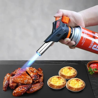 Welding Gas Torch Flame Gun Torch Cooking AutoIgnition Butane Gas Flame Gas Torch for BBQ Camping Cooking - MyLootWare