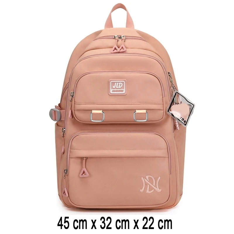 Backpack School Bag Girl Back Pack For Children Kid Child Teenager Female Class Schoolbag Primary Women Bagpack Teen Bookbag Kit - MyLootWare